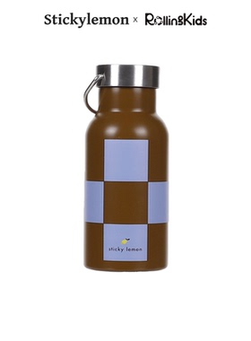 Sticky Lemon 儿童水杯棋盘格子系列保温杯复古小巧丨RollingKids