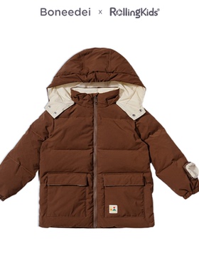 Boneedei 儿童羽绒服男女童时尚百搭休闲外套上衣丨RollingKids