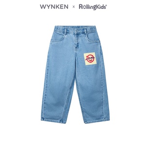 WYNKEN 儿童裤子男女童时尚百搭休闲长裤丨RollingKids