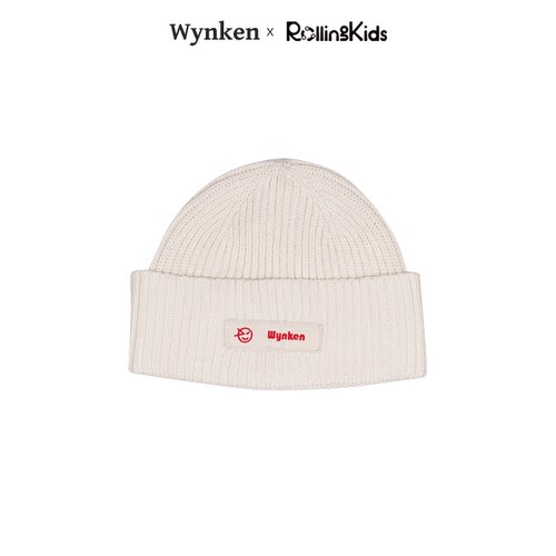 WYNKEN 儿童秋冬白色针织帽丨RollingKids
