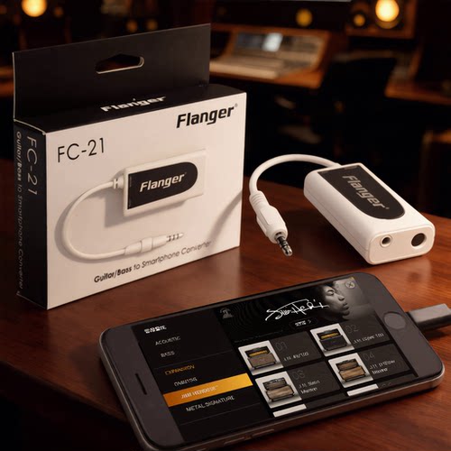 irig二代Flanger FC-21手机内录声卡 iPhone ipad软件效果器声卡