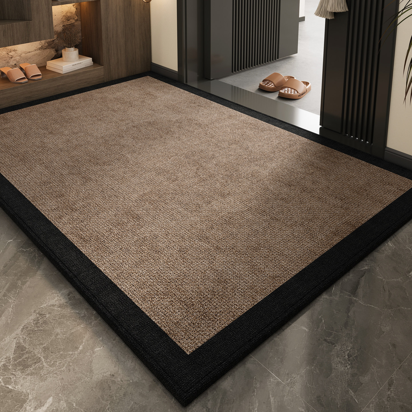 入门地垫2026新款门口脚垫高级感防滑耐脏可裁剪圈绒室外玄关门垫,居家布艺,入户地垫,淘宝优惠券,粉丝福利购,淘宝优惠卷