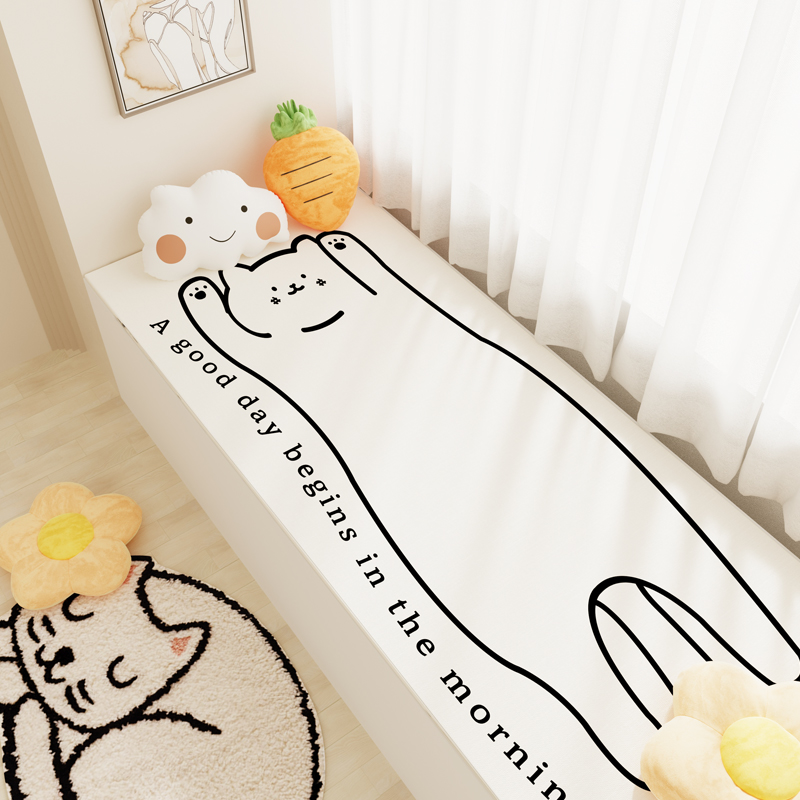 ins风四季通用飘窗垫定制2022新款网红窗台坐垫阳台垫子榻榻米垫