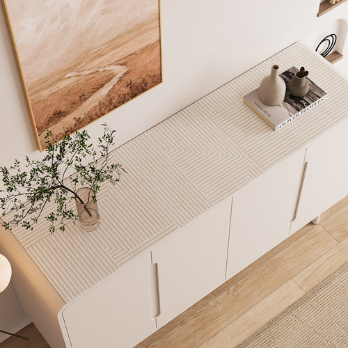 鞋柜桌垫电视柜侘寂风轻奢高级感