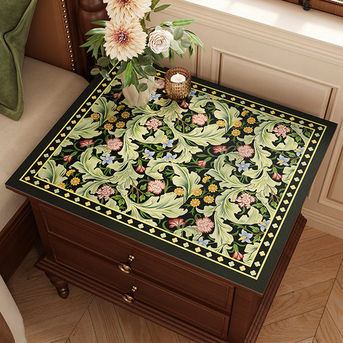 防水防油桌垫盖布床头柜