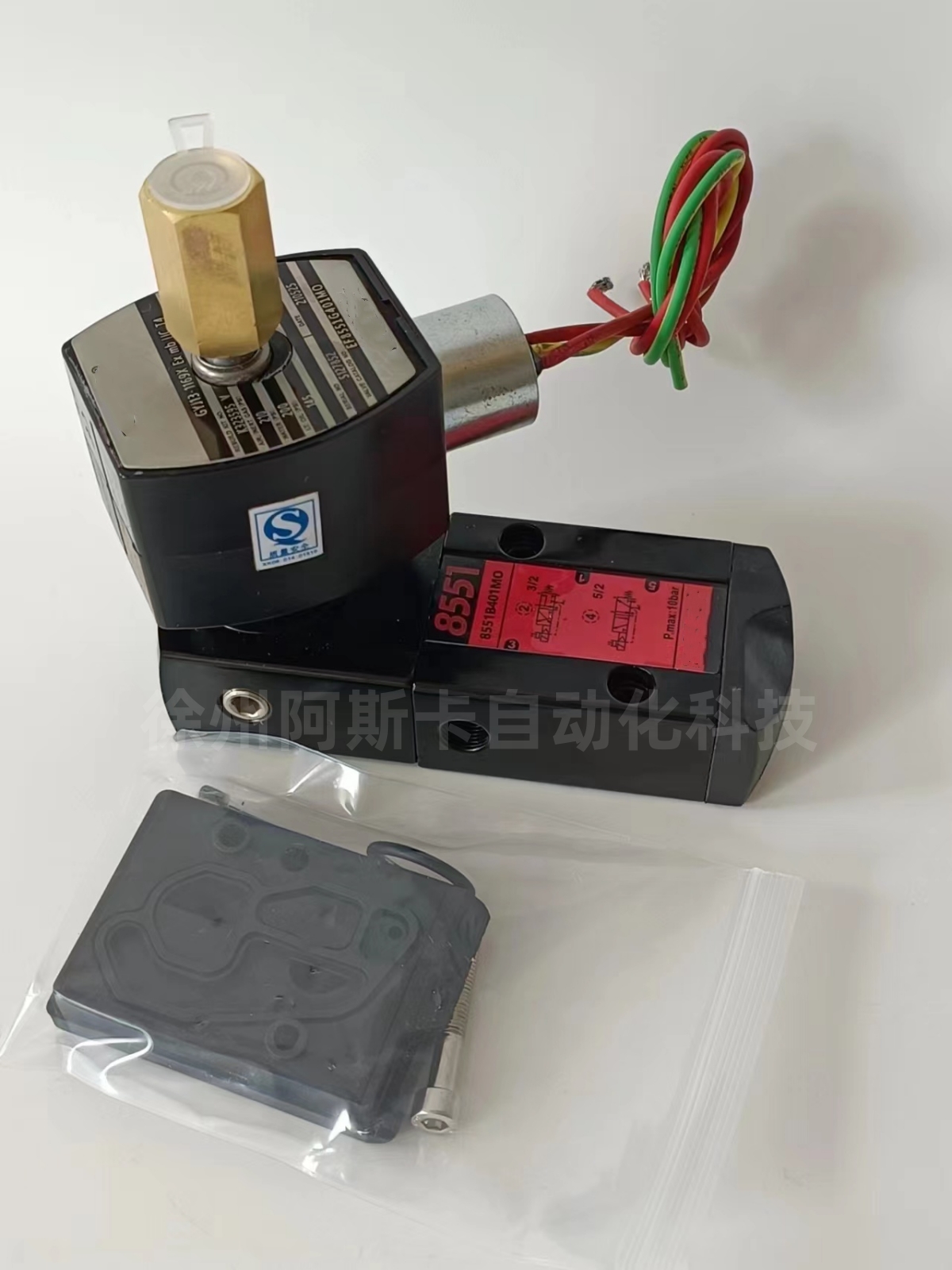 G551B401MO 两位五通电磁阀1/4″NPTF DC24V 11.6W EFG551B401MO