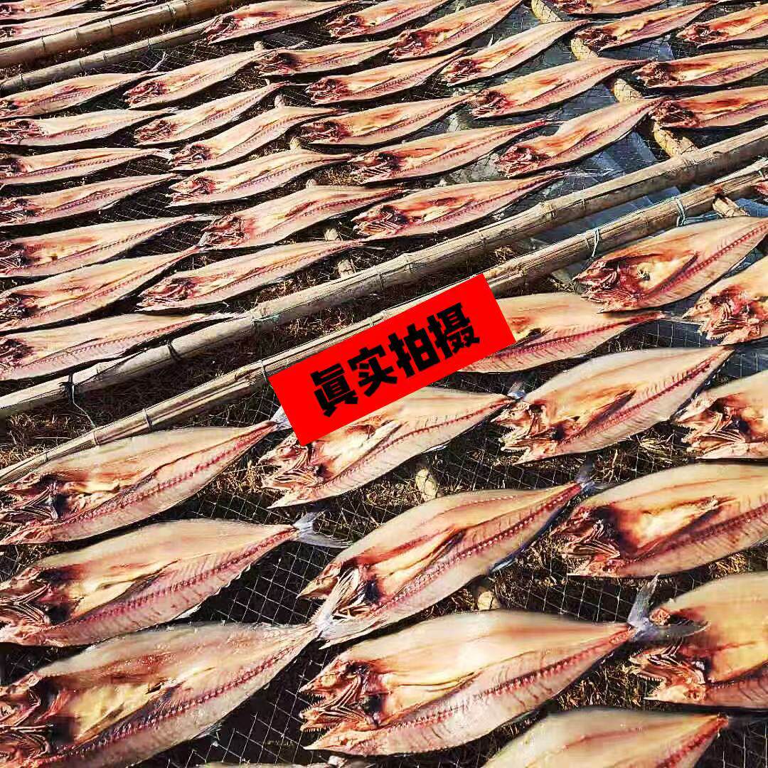 渔民自晒咸鲅鱼干去内脏咸鱼马鲛鱼海鲜干货刀大连特产海鱼咸鱼干