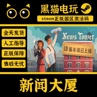 steam 正版 新闻大厦 News Tower 国区 CDKey 激活码 PC端入库