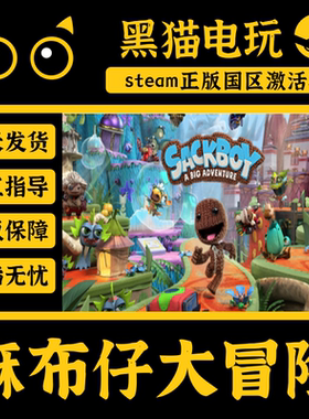 steam正版 麻布仔大冒险 国区Key  Sackboy : A Big Adventure