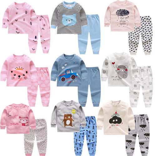 t-shirt pants kids children girl boy baby set clothes winter