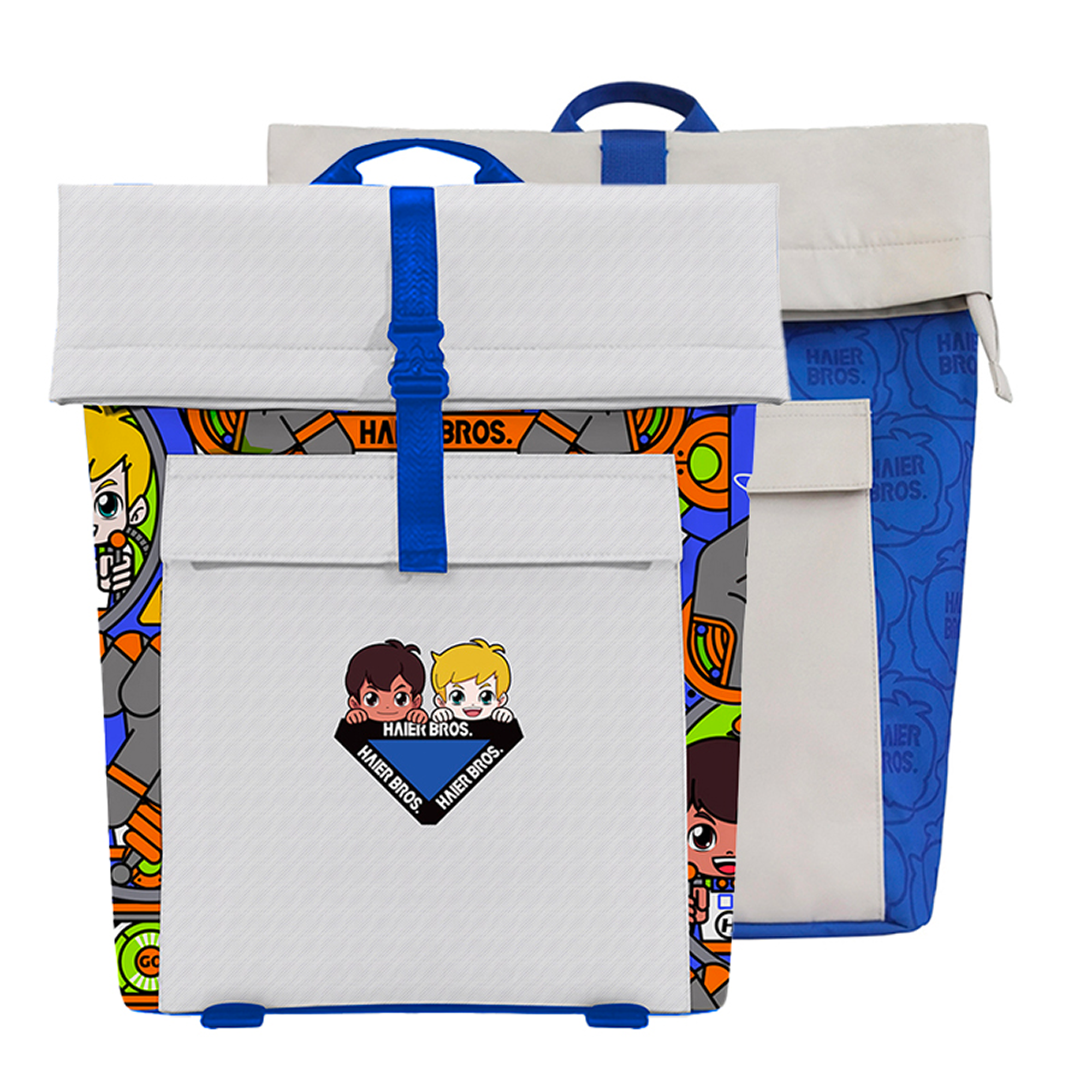 海尔兄弟双肩包学生背包