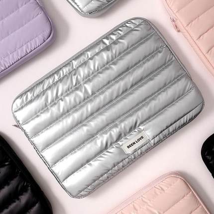 新款星辉电脑内胆包 13.3寸/14寸电脑包 绗缝羽绒布笔记本电脑包