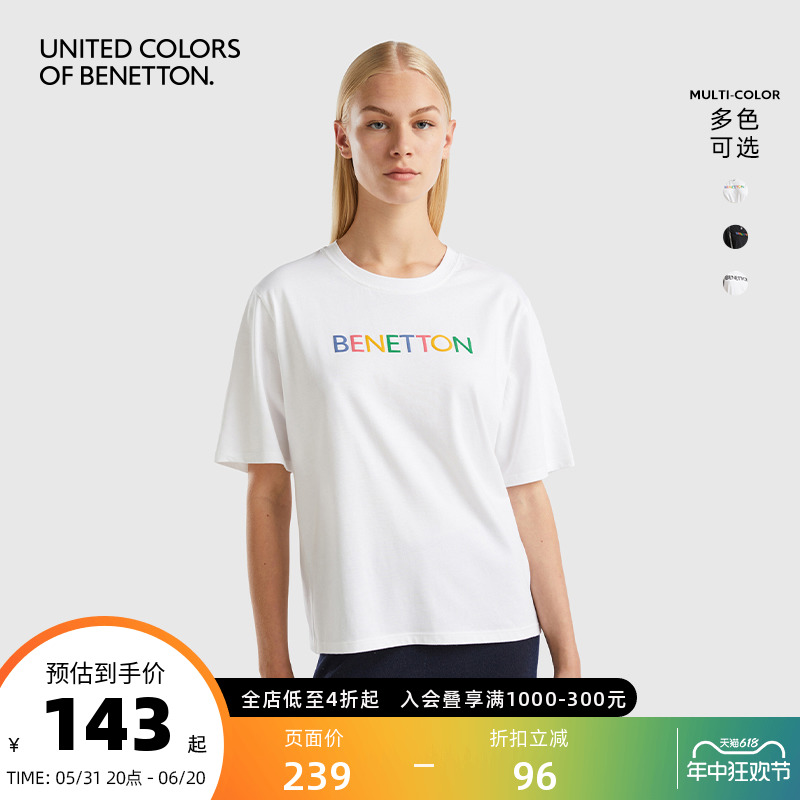 Benetton/贝纳通女装T恤