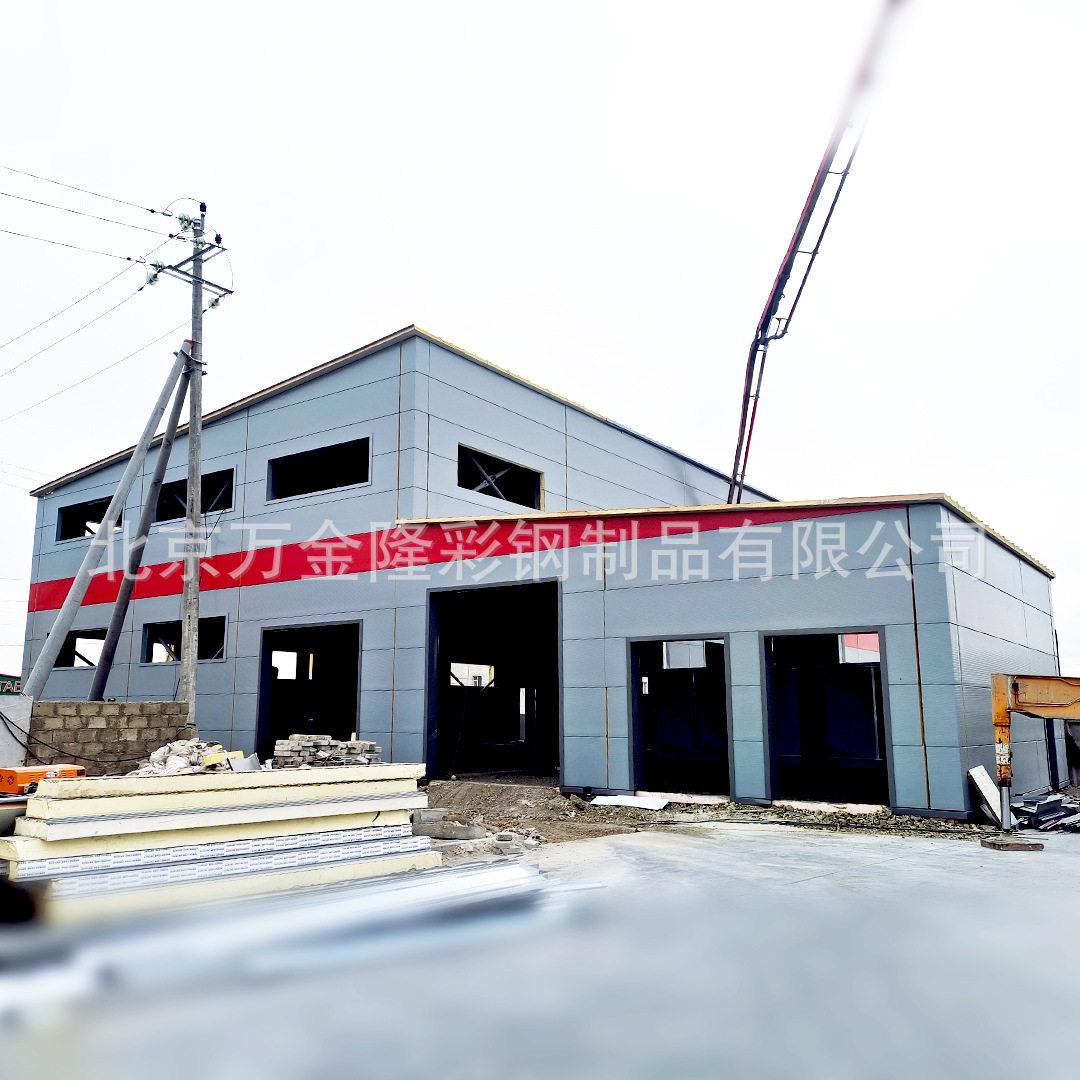 万WG001金隆生产出口钢结构筑厂房工程建仓框库馆场大跨度钢结构