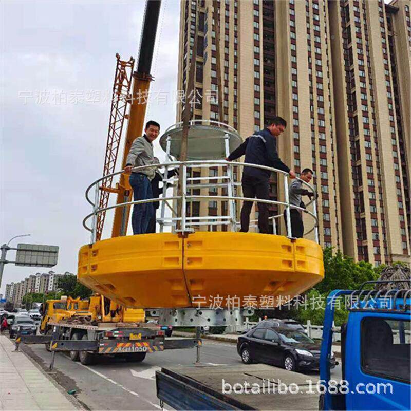 海上雷达反器射警示船只浮标海洋靠岸拦船塑太料阳标能GQZ航灯浮