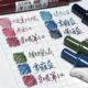 点石复古色中性笔0.5速干墨手帐笔记文具办公手账老师练字笔子弹头彩色创意签字大容量碳素笔旗舰店 099