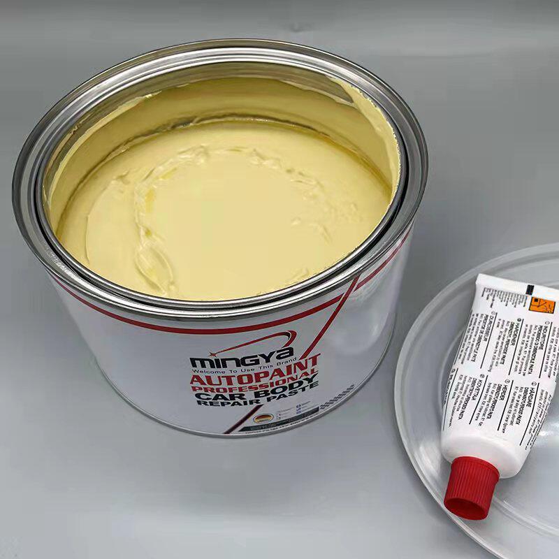 新款速发名雅合金原子灰300度耐高温导电金属钣金灰轮毂修补静电