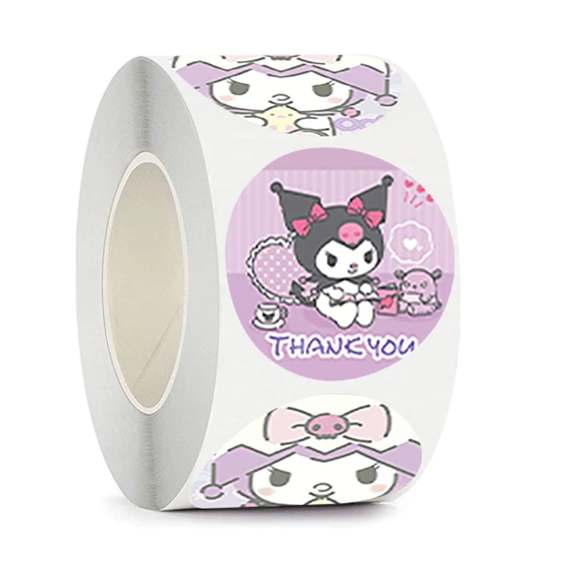[санрио наклейка рулон kuromi melody cinnamonroll наклейки贴纸]