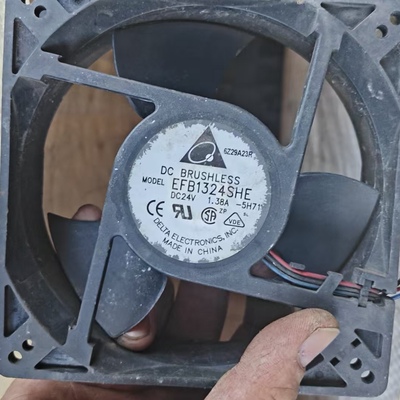 EFB1324SHE原装台达12738 12.7CM 丹佛斯变频器设备风扇24V 1.38A