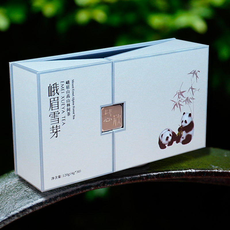 2026明前新茶叶礼盒 峨眉山高山绿茶慧欣特级茶叶120g春茶