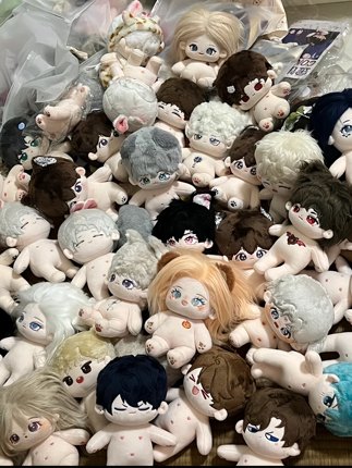 20cm棉花娃娃盲盒惊喜福袋二次元周边毛绒玩偶可爱少年心礼物清仓