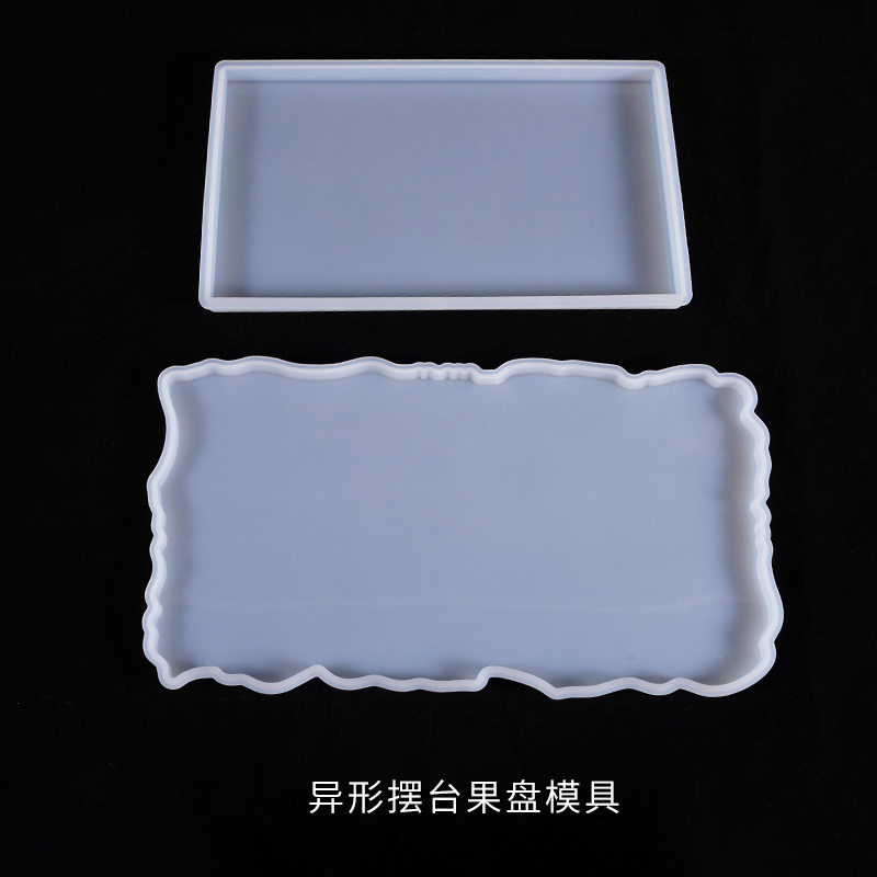 diy水晶滴胶模具异形不规则摆台