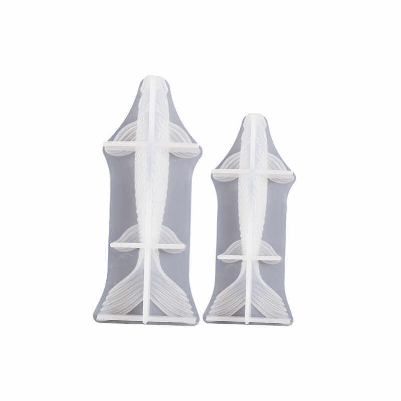 DIY水晶滴胶3D立体锦鲤鱼糕点面食花饽饽烘焙硅胶模具蛋糕装饰鱼