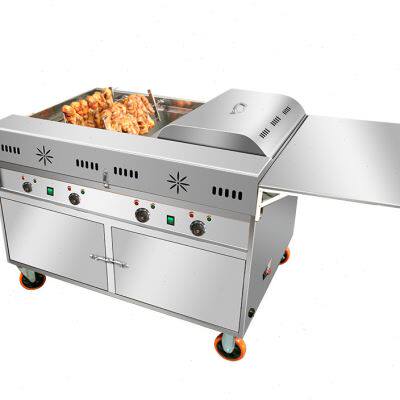 新摇滚烤鸡炉纯电自动旋转烧烤车奥尔良烤鸡腿机器无烟商用烤箱品
