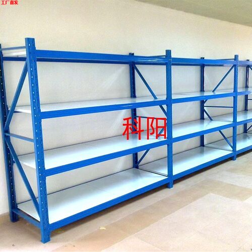 轻型仓储货架库房中型多层铁架子可调节组装展示架家用落地置物架