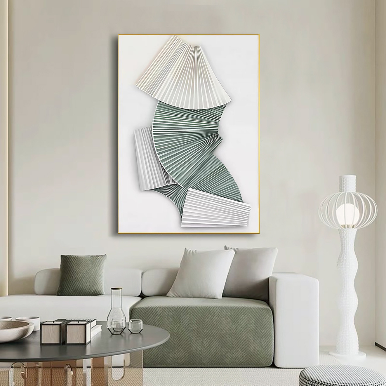 砂岩浮雕立体小众艺术装饰画客厅玄关抽象挂画别墅样板间几何壁饰图片