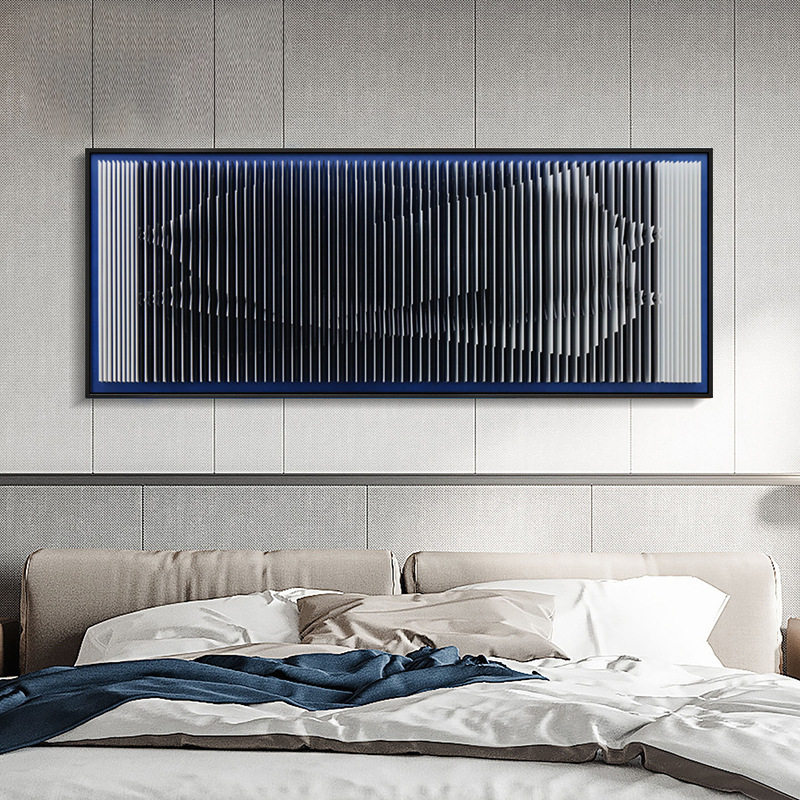 亚克力装置立体实物画现代轻奢客厅简约装饰画卧室沙发背景墙挂画