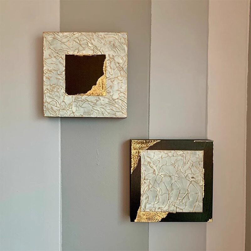 风餐边柜装饰画轻奢高级感柜背景墙组合挂画客厅餐厅玄关现代简约