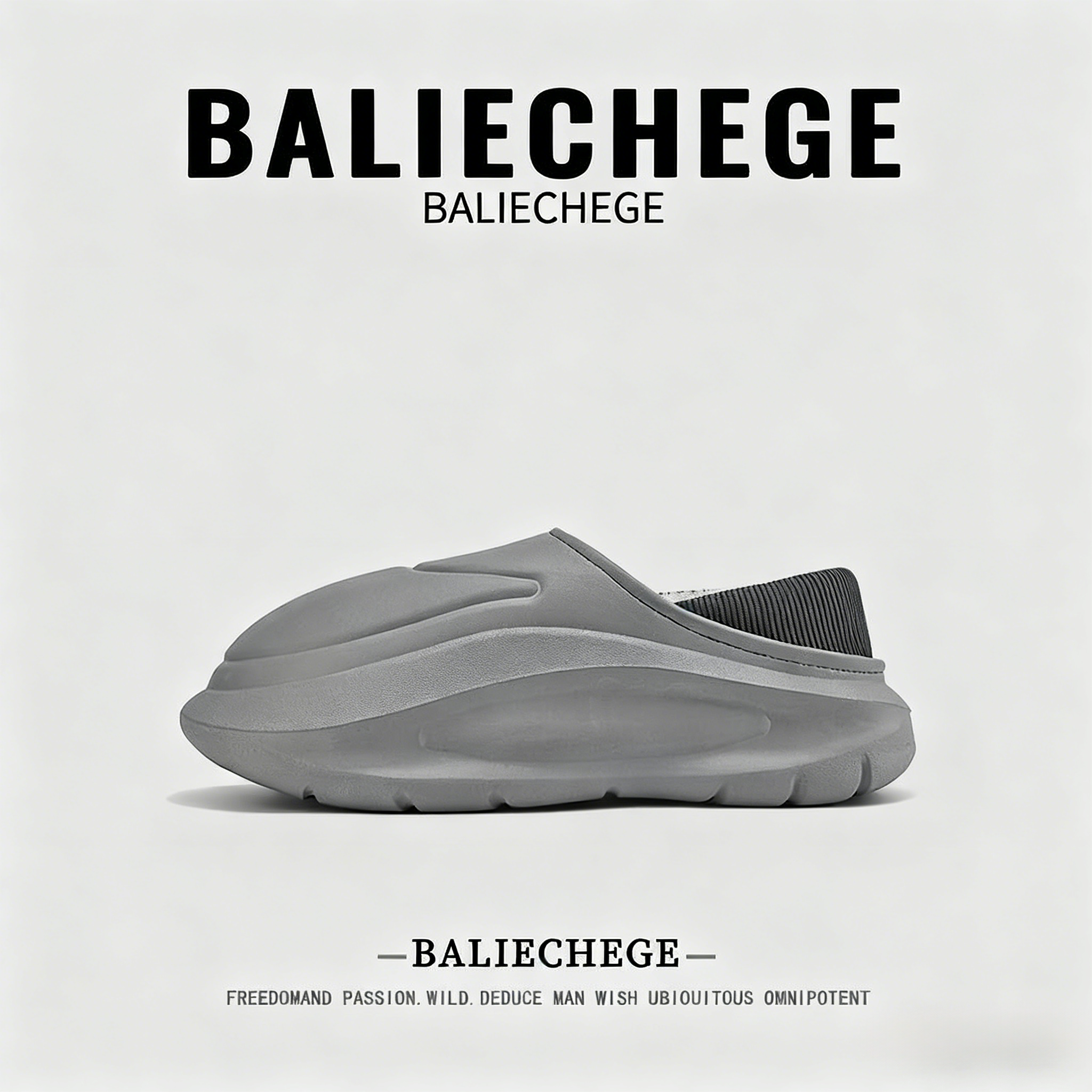 【法国BALIECHEGE专柜】2025新款雪地靴加绒加厚保暖男士棉鞋大头