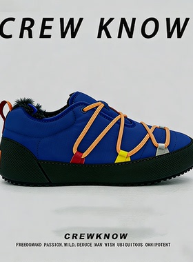 【法国CREW KNOW专柜】冬季棉内里短筒雪地靴2025新款棉鞋保暖