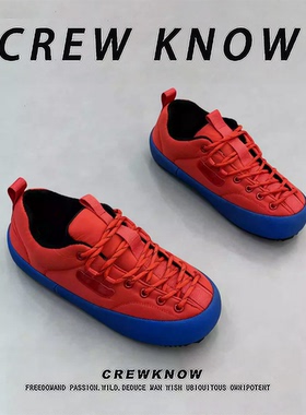 【法国CREW KNOW专柜】2025新款雪地靴男女户外加绒保暖棉鞋耐磨