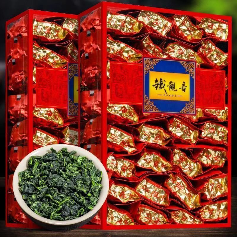 特浓新茶铁观音茶叶浓香型兰花香高山乌龙茶独立包装盒装250g500g