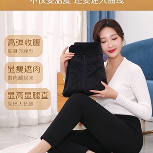 女士手工东北纯棉花棉裤冬季抗寒学生加绒加厚内外穿薄厚宽松合体
