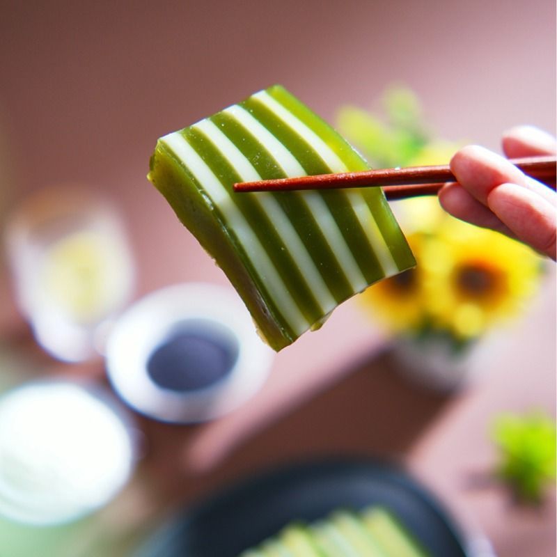 椰汁斑斓糕广式下午茶点心椰汁零食糕点美味小吃顺丰包邮