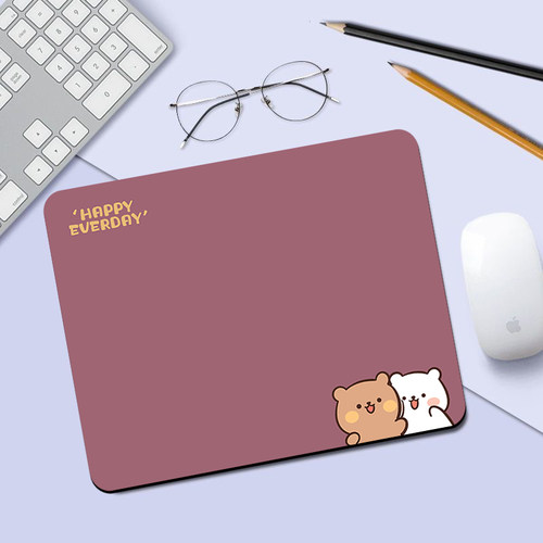 小清新鼠标垫女生可爱ins风护腕电竞笔记本电脑键盘垫办公桌面垫