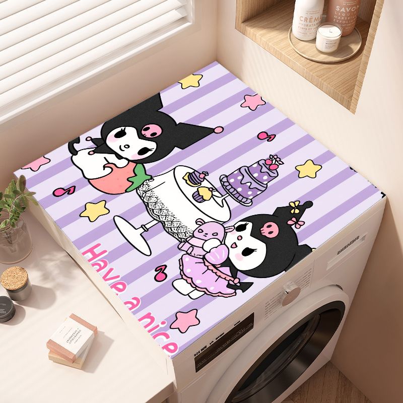 滚筒洗衣机盖垫布防水防滑防尘台面垫防晒罩保护垫2025新款