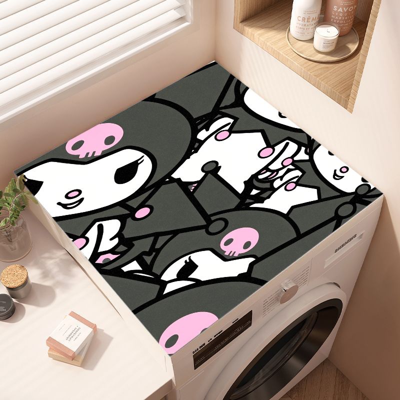 滚筒洗衣机盖垫布防水防滑防尘台面垫防晒罩保护垫2025新款