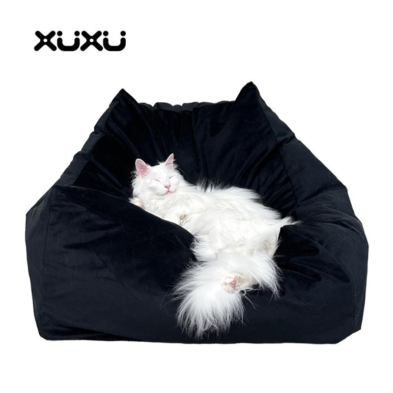 优选轻奢风宠物豆袋沙发猫窝狗窝耐抓耐磨可拆洗
