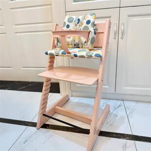 优选适配stokke成长椅二代护栏配件儿童实木餐椅餐盘环保围栏可配