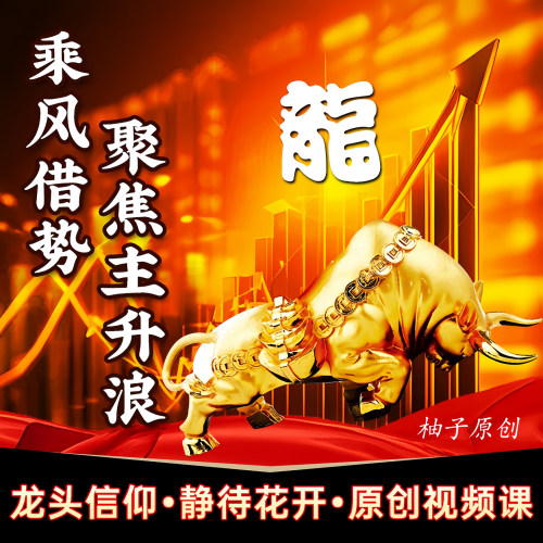炒股龙头战法原创视频课教程炒股养家龙头信仰龙头股战法游资心法