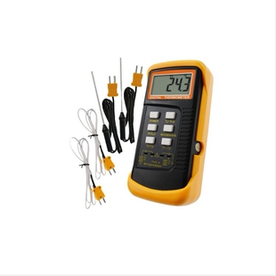 接触式测温仪高精度模具温度计K型热电偶表面高温探头DT1311 外贸