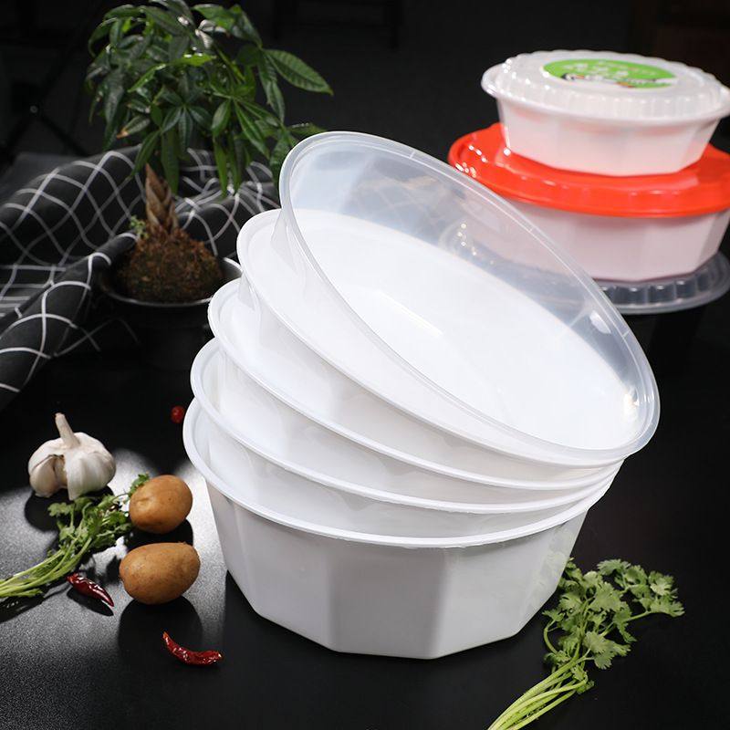 一次性餐盒圆形大容量小龙虾酸菜水煮鱼打包盒商用密扣防漏外卖盒,餐饮具,一次性餐盒,淘宝优惠券,粉丝福利购,淘宝优惠卷