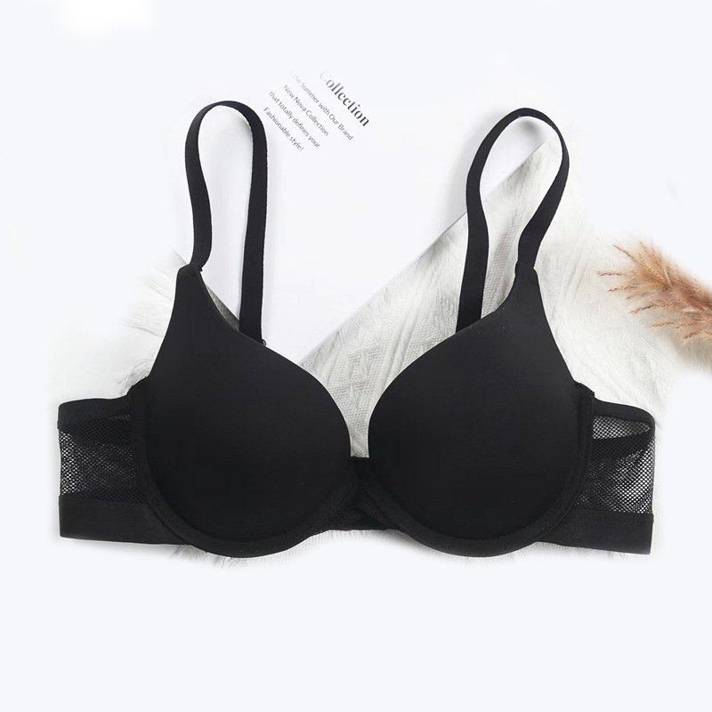 工厂现货光面无痕文胸轻薄款B杯女士性感深V胸罩上托聚拢内衣春夏,女士内衣/男士内衣/家居服,文胸,淘宝优惠券,粉丝福利购,淘宝优惠卷