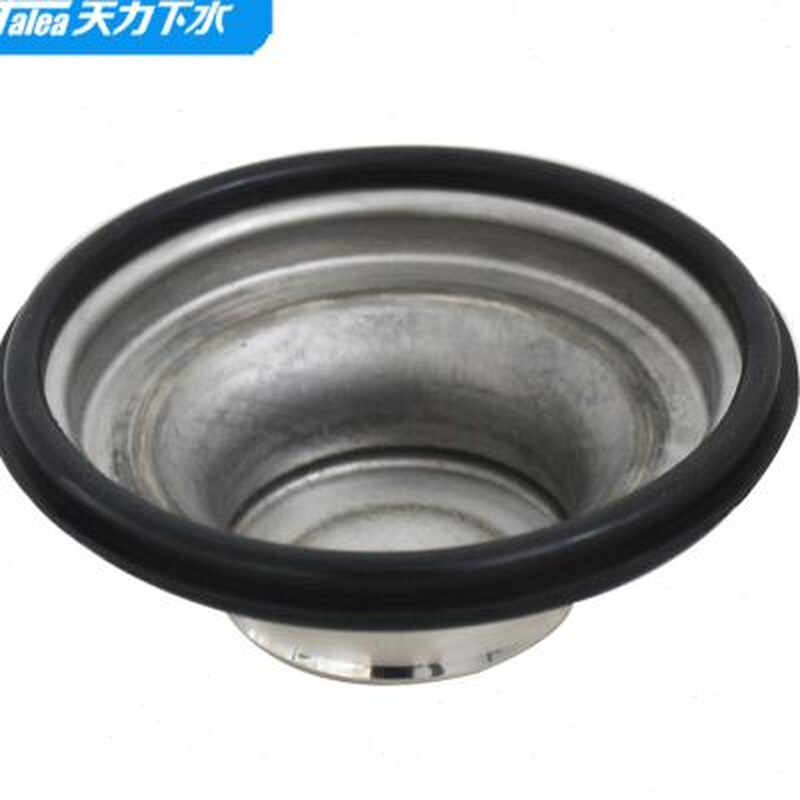 爱适易厨房垃圾处理器不锈钢盖子水槽洗碗盆塞封水盖厨余密封塞子