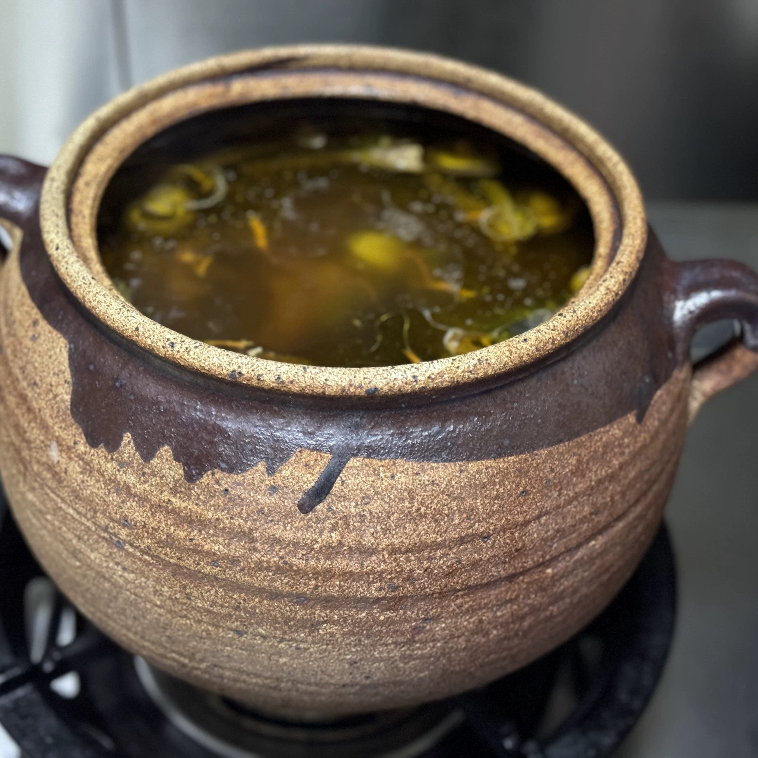 云南手工拉胚柴烧土砂锅无化工釉无添加可煮粥煲汤炖排骨汤炖鸡