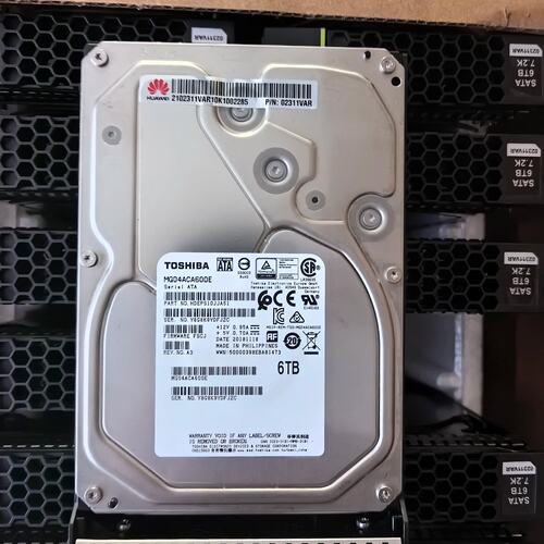 议价东芝MG04ACA600E 6TB企业级硬盘 7200转12可维修